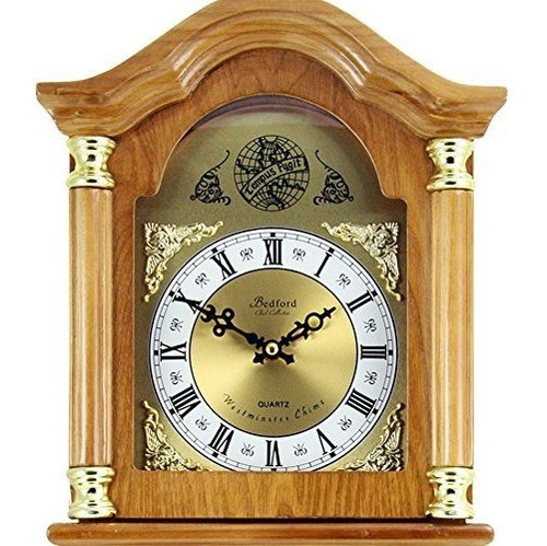 Reloj De Pared Clásico Con Carillón Y Péndulo Oscila...