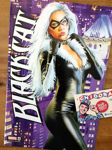 Comic - Black Cat #1 Mayhew Sdcc San Diego Comic Con