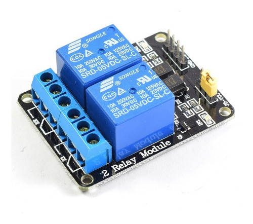 Módulo Con 2 Relevadores Para Arduino