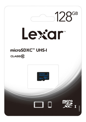 Tarjeta De Memoria Lexar 128gb Microsdh 633x Uhs-i C10 U1 Hi