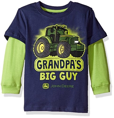 John Deere Baby Boys '2 Para Tee-blue, 2t