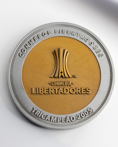 Medalhão Campeão Libertadores 2005 São Paulo Edição Especial