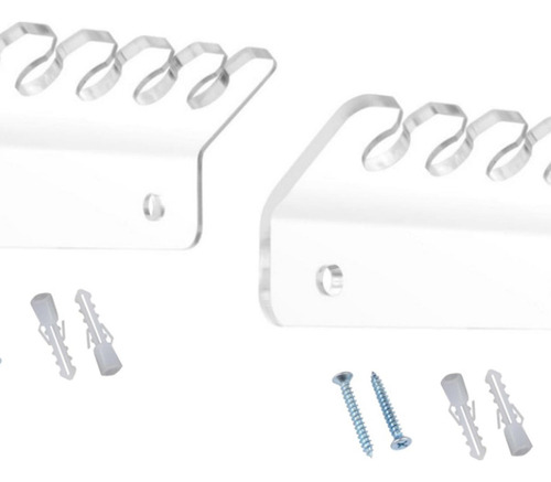 2x Clips Para Cables Organizador De Cables Práctico Claro