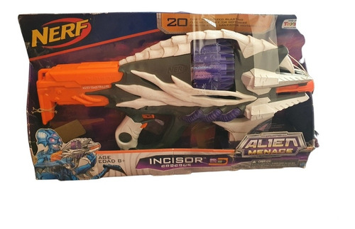 Pistola Nerf Alien Menace Incisor Blaster