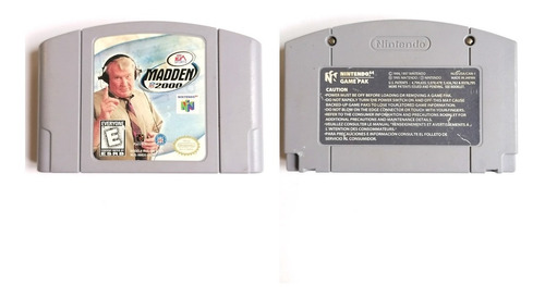 Madden 2000 Nintendo 64 N64 (Reacondicionado)