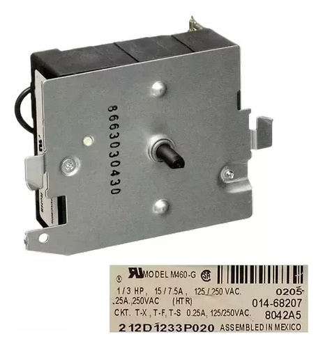 Timer Secadora Easy Mabe Ge Original 212d1233p020
