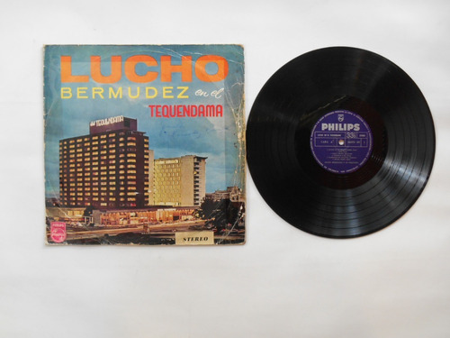 Lp Vinilo Lucho Bermudez En El Tequendama Colombia 1960