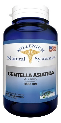 Centella Asiática 400 Mg - Natural Systems