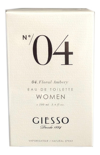 Giesso 04 Women X 100ml - Perfume Para Mujer