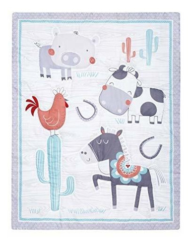 Sammy Y Lou Sammy Y Lou Farms Friends 4 Piezas Juego De Cama