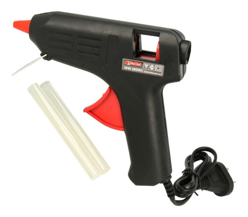 Pistola Calor Aplicadora Silicona Encoladora 60w Pack X 24