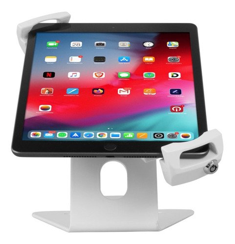 Soporte Seguridad Antirrobo Ajustable Para iPad Y Tablet