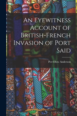 Libro An Eyewitness Account Of British-french Invasion Of...