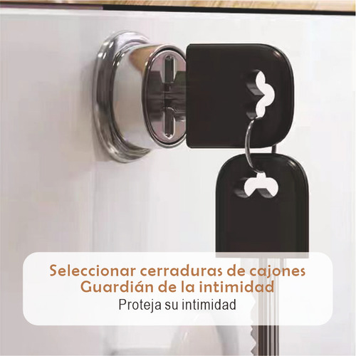 Mesita De Noche Moderna Con 2 Cajones Para Recámara Blanco