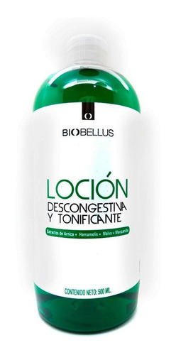 Locion Descongestiva Tonificante Biobellus Arnica Malva X500