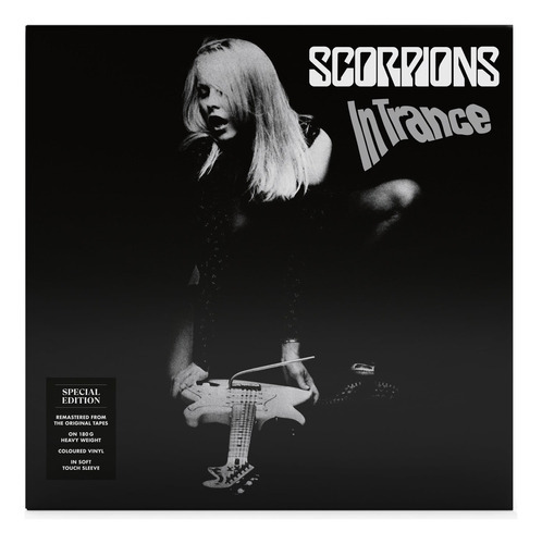 Vinilo de color transparente Scorpions Lp In Trance 2023