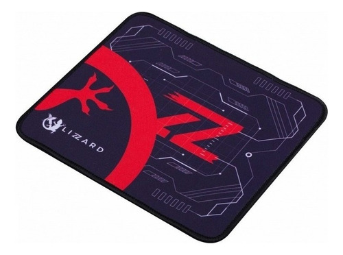 Mousepad Gamer X-lizzard Xzz-mp-02 - Otec Color NEGRO CON ROJO Talle 230 X 200 X 2MM