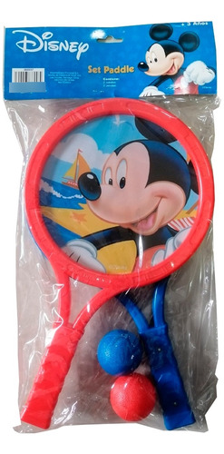 Set Paddle Infantil Mickey Mouse - Pronobel