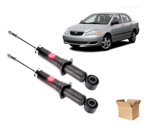 Kit Amortiguador Trasero Toyota Corolla 1.6/1.8 2002 - 2008