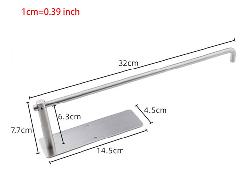 Soporte Para Papel Higiénico De Acero Inoxidable Para Colgar