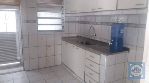 Apartamento Com 3 Dormitórios À Venda, 62 M² Por R$ 254.000 - Aparecida - Santos/sp - Ap5790