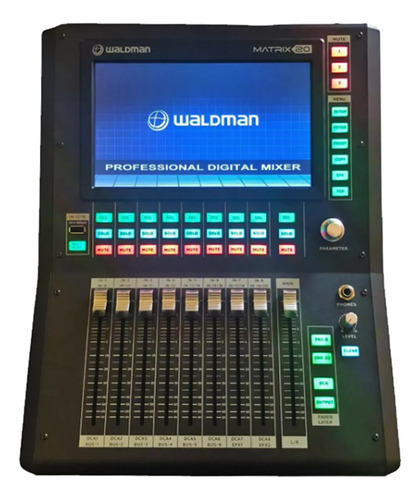 Mesa De Som Digital Waldman Mtx-20 Mixer 20 Canais