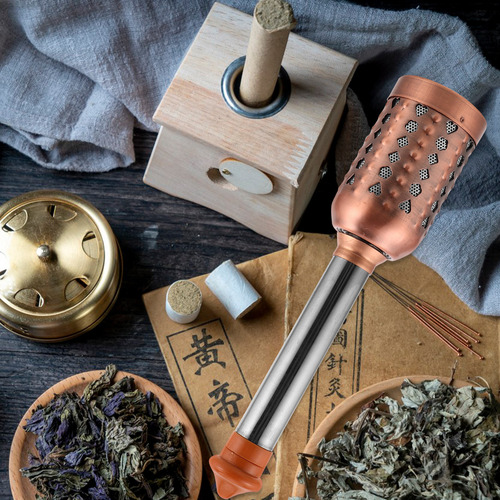 Herramienta Portátil De Masaje Moxa Roller Stick Burner Para