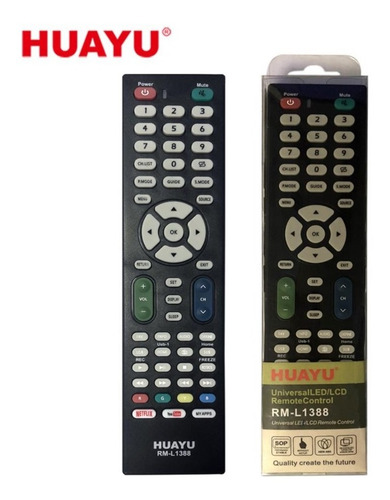 Imagen 3 de 8 de Control Universal Para Televisores Y Televisores Smart
