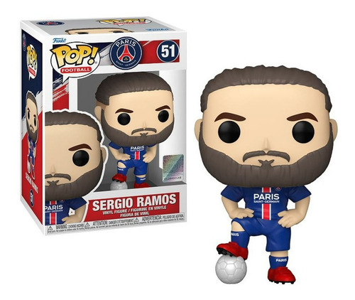 Funko Pop Sergio Ramos 51 París Football Club Fifa