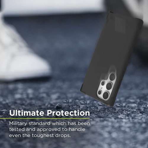 Puregear . Funda Dualtek Para Samsung S23 Ultra Negra