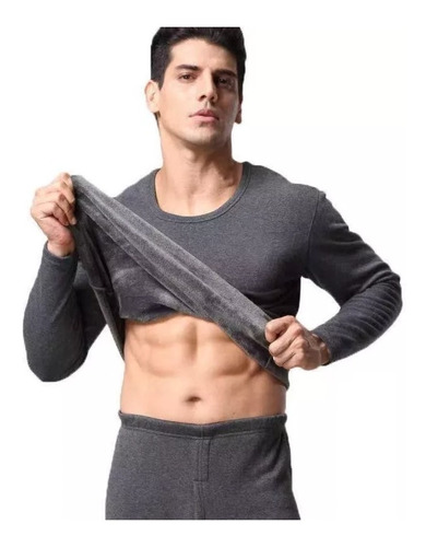 Pack 3 Conjunto Camiseta Y Calzoncillo Polar Hombre