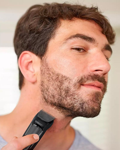 Imagen 4 de 9 de Cortabarba Inalámbrico Philips Multigroom 6 En 1 Mg3711/15