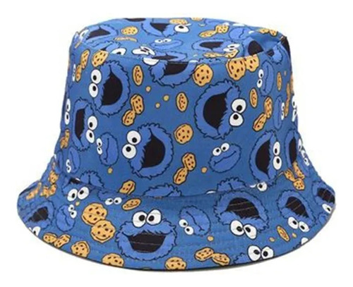/ Sombrero De Pescador Con Dibujos Animados De Sesame