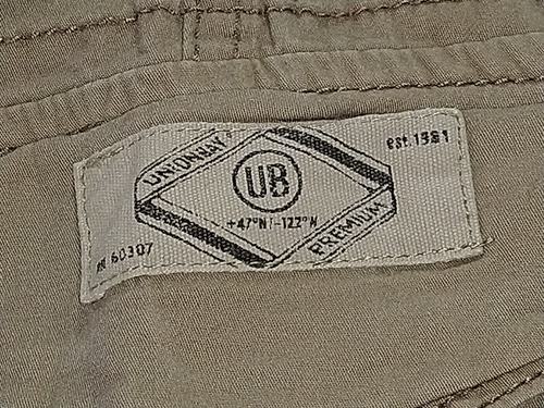Short Bermuda Unionbay Tipo Cargo Tela Stretch (Usado)