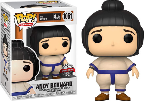 Funko Pop The Office - Andy Em Traje De Sumô