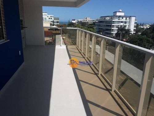 Apartamento Com 2 Dormitórios À Venda, 73 M² Por R$ 325.000 - Costazul - Rio Das Ostras/rj - Ap0491
