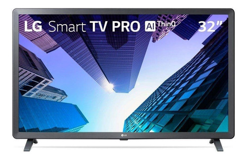 Imagem 1 de 5 de Smart Tv Led 32  LG 32lm621cbsb Hd Com Wi-fi 2 Usb 3 Hdmi
