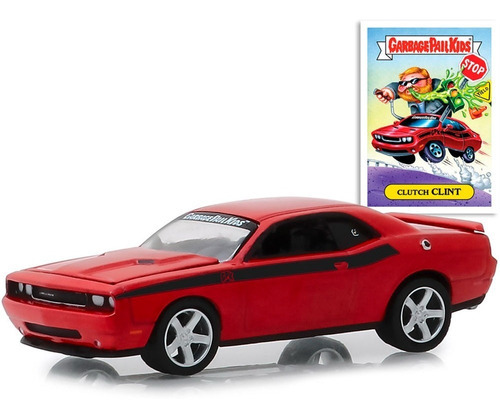 Garbage Pail Kids Dodge Challenger 2012 1/64 Greenlight Color Rojo