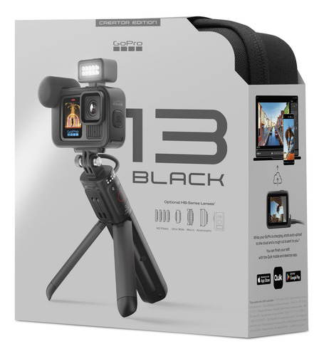 Cámara Gopro Hero13 Black Creator Edition Con Kit De Accesor
