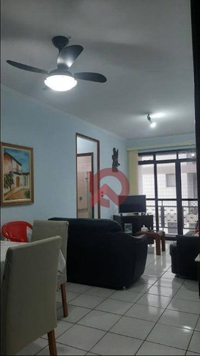 Imagem 4 de 13 de Apartamento Com 1 Dormitório À Venda, 73 M² Por R$ 235.000 - Ocian - Praia Grande/sp - Ap3122