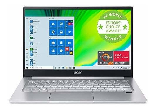 Laptop Acer Swift 3 Delgada Y Liviana, Ips Full Hd De 14 