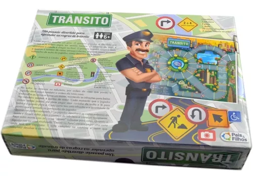 Jogo de Tabuleiro Sobre o Trânsito