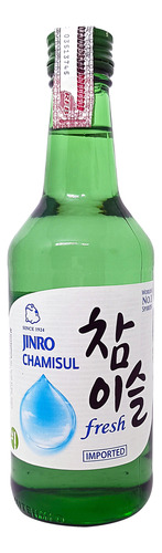 Soju Importado Aroma Fresh Jinro  360ml