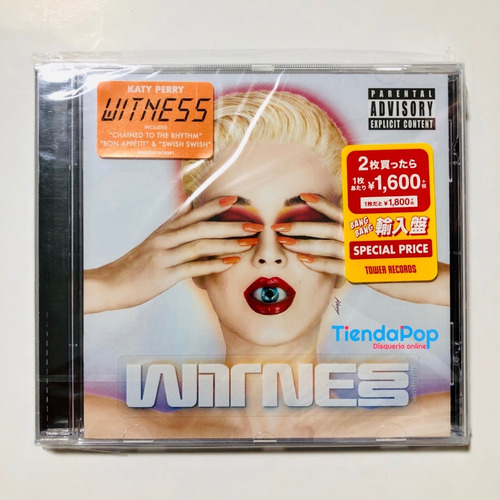 Katy Perry Witness Standar Edition + Calcomania - Alemania