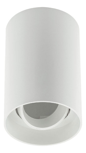 Spot Aplique Pared Redondo Led Gu10 Blanco Negro Trefi
