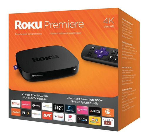 Roku Premiere Streaming Nuevo Original Sellado Envio Gratis