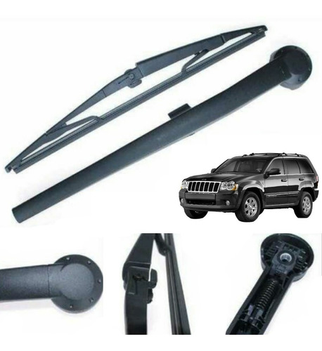 Brazo Limpiador Parabrisa Vidrio Trasero Grand Cherokee Wk 