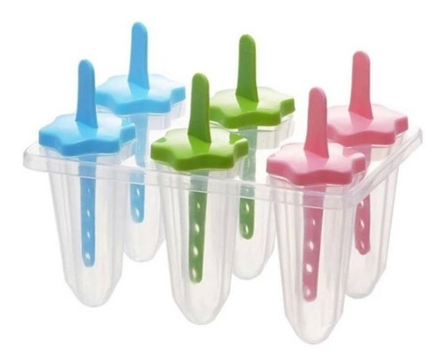 Imagen 1 de 1 de Moldes Para Paletas De Helados Cremoso Agua Reposteria