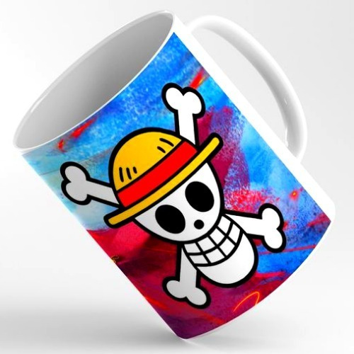 Mug Anime One Piece - Taza / Pocillo Para Otakus