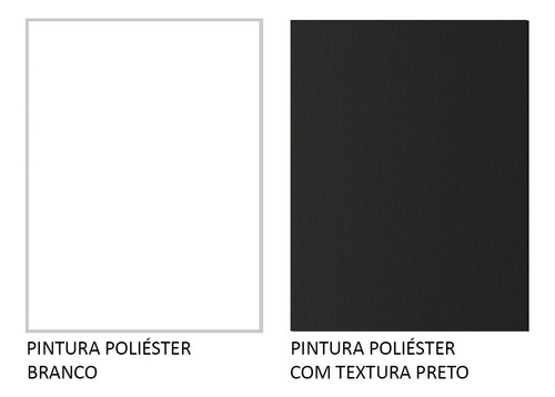 Isla de cocina con encimera y encimera, 120 cm, Glamy Madesa Bp, color blanco/negro